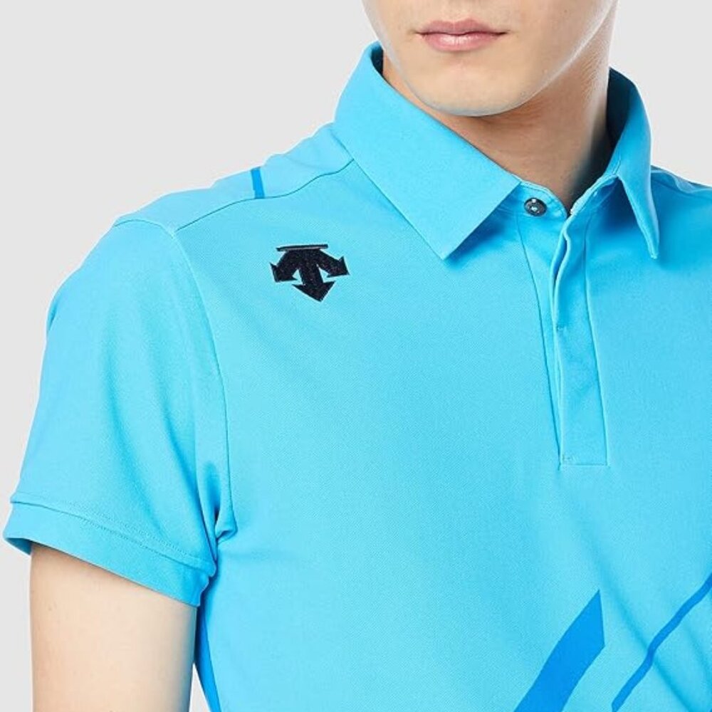 DESCENTE GOLF  SHIRT Size Medium - Picture 3 of 4